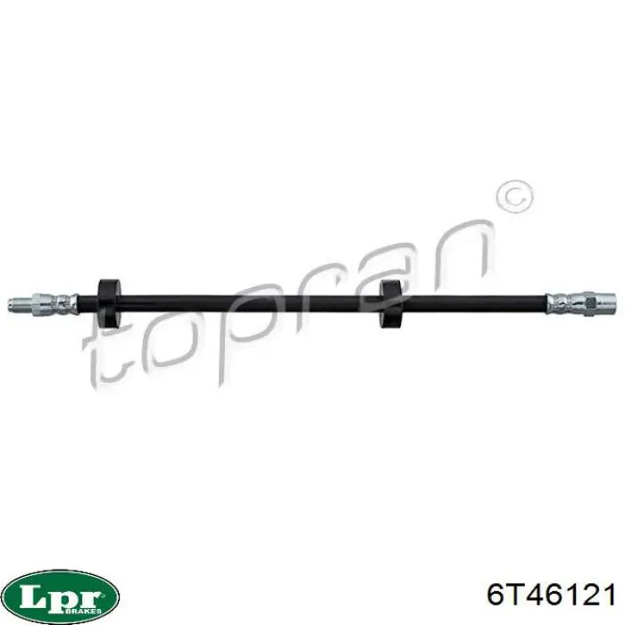 Шланг тормозной передний LPR 6T46121