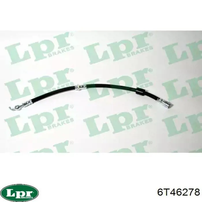 6T46278 LPR Гибкая тормозная трубка передняя