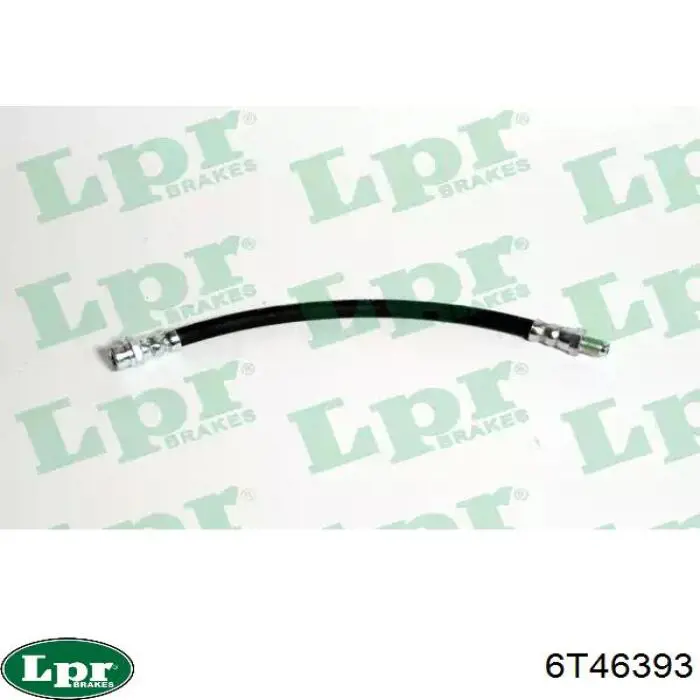 6T46393 LPR Гибкая тормозная трубка задняя
