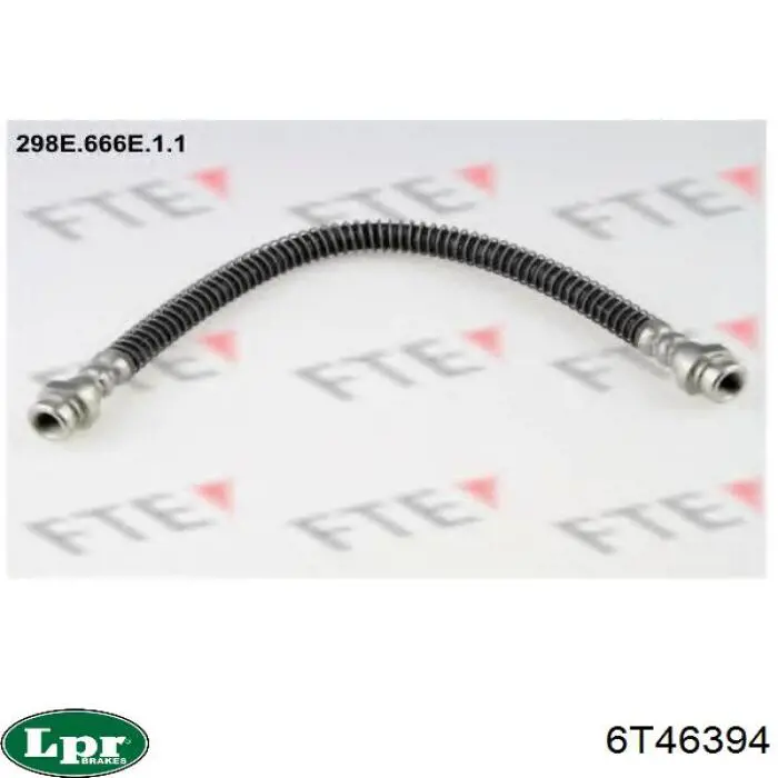 Купить 6T46394 LPR Шланг тормозной передний