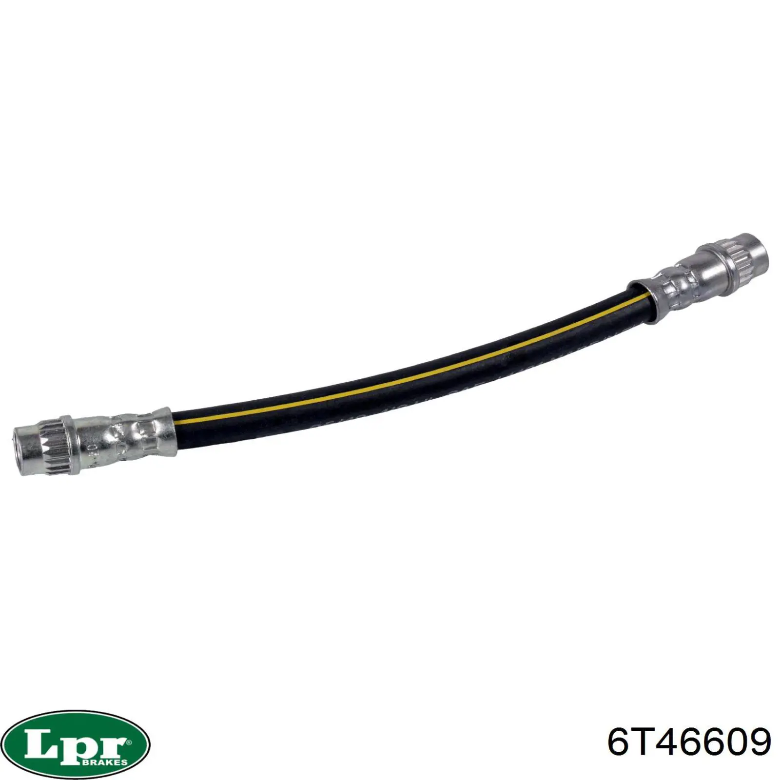 Tubo flexible de frenos trasero 6T46609 LPR