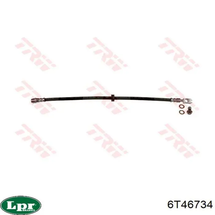 Купить 6T46734 LPR Шланг тормозной передний
