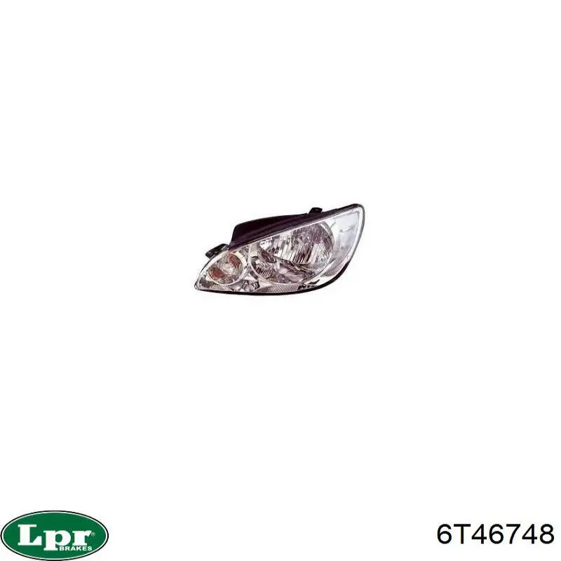 Шланг тормозной передний 6T46748 LPR