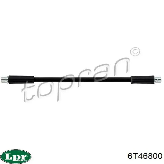 Шланг тормозной передний LPR 6T46800 цена, от 5.13 USD