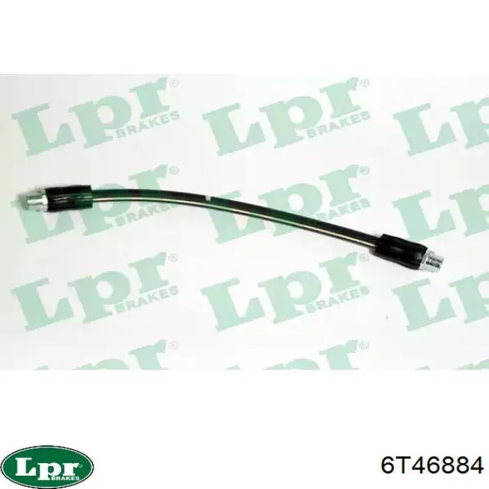 6T46884 LPR Гибкая тормозная трубка передняя