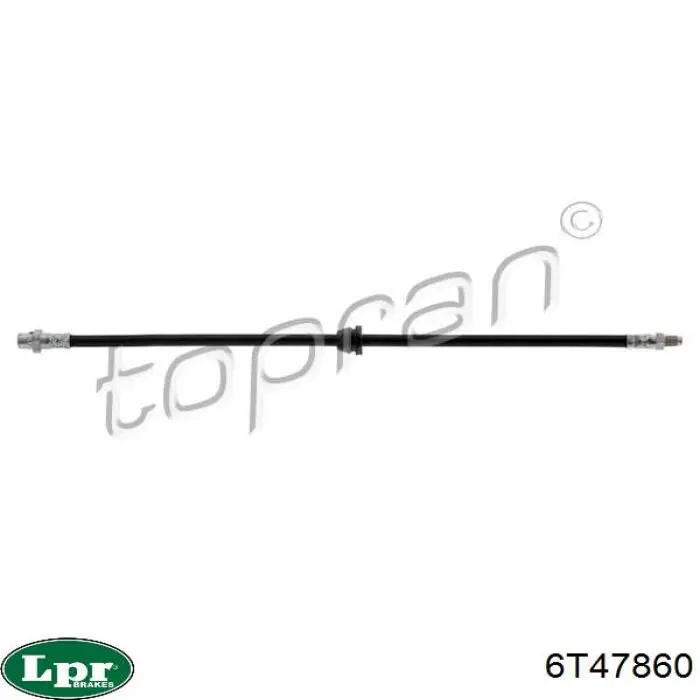 Шланг тормозной передний LPR 6T47860 цена, от 8.80 USD