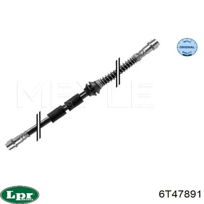 Шланг тормозной передний LPR 6T47891 цена, от 7.80 USD