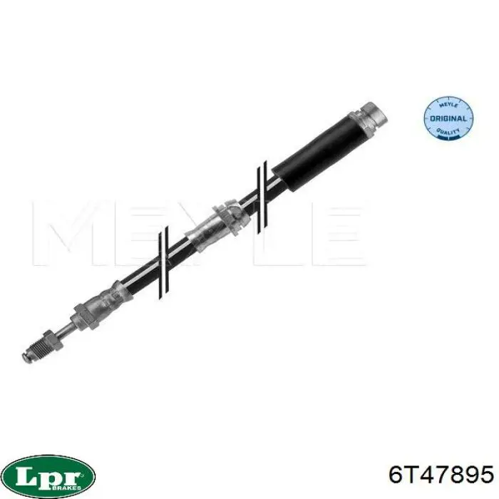 Шланг тормозной передний LPR 6T47895 цена, от 11.04 USD