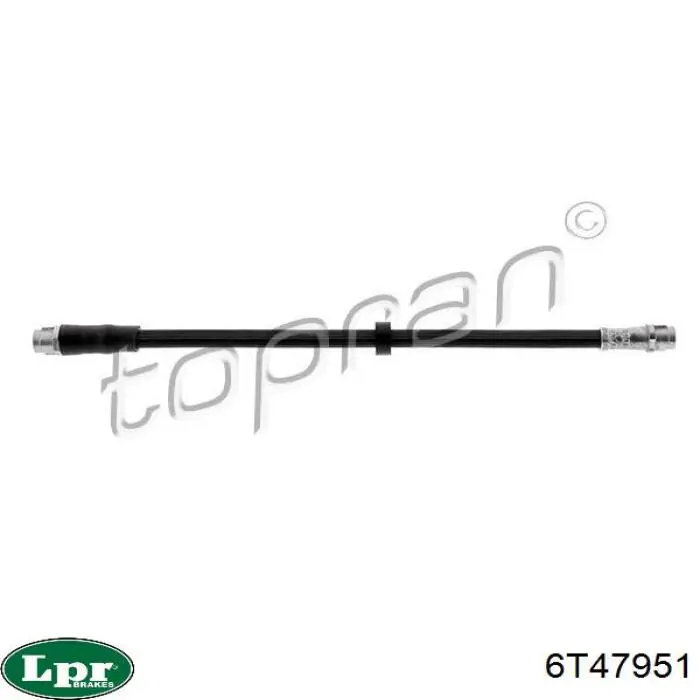 Шланг тормозной передний LPR 6T47951 цена, от 5.53 USD