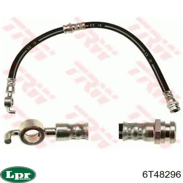 6T48296 LPR Гибкая тормозная трубка передняя