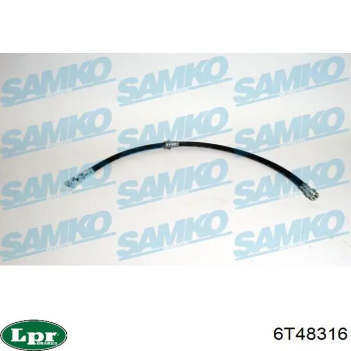 Mangueira do freio dianteira LPR 6T48316 preço, a partir de 68,09 USD