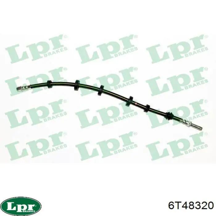 6T48320 LPR Гибкая тормозная трубка передняя