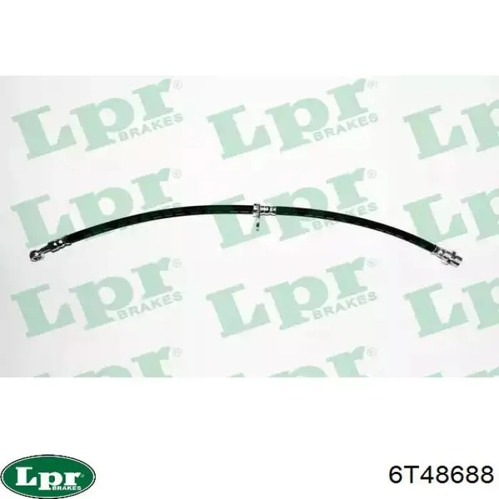 6T48688 LPR Шланг тормозной левый передний