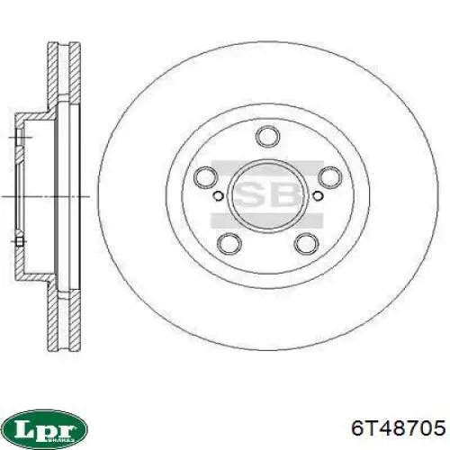 Тормозной шланг LPR 6T48705 цена, от 10.61 USD
