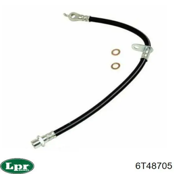 Купить 6T48705 LPR Шланг тормозной передний, правый