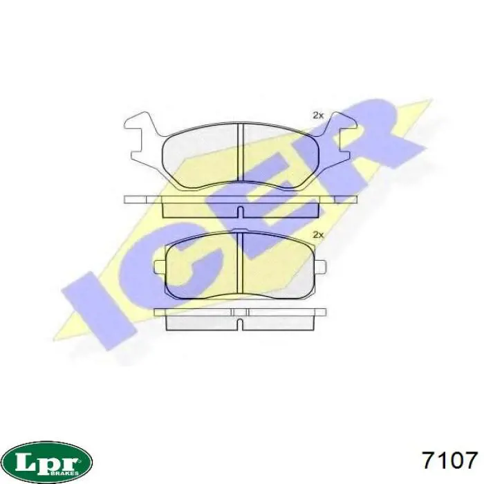 Купить 7107 LPR Главный цилиндр сцепления