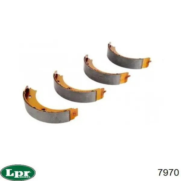 Тормозные колодки стояночного тормоза LPR 7970 цена, от 16.95 USD