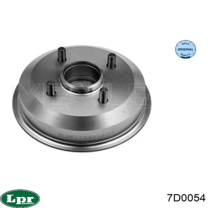 Барабан тормозной задний LPR 7D0054 цена, от 24.46 USD