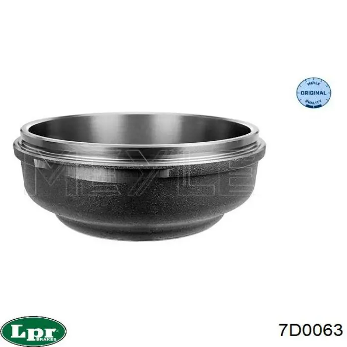 Барабан тормозной задний LPR 7D0063 цена, от 51.47 USD