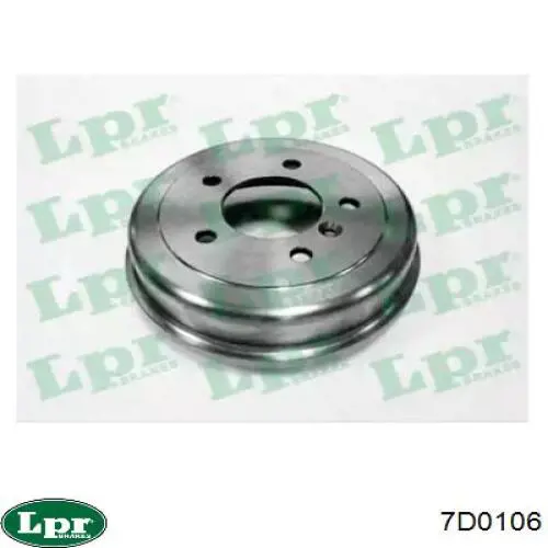 Тормозной барабан 7D0106 LPR