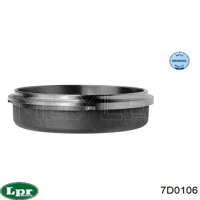 Купить 7D0106 LPR Тормозной барабан