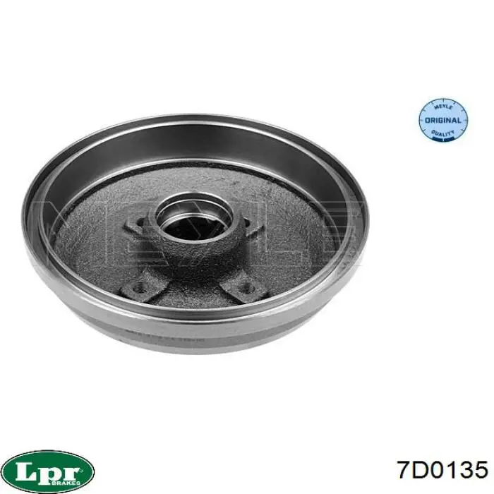 Тормозной барабан 7D0135 LPR