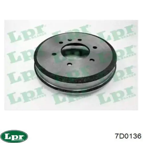 Барабан тормозной задний LPR 7D0136 цена, от 49.46 USD