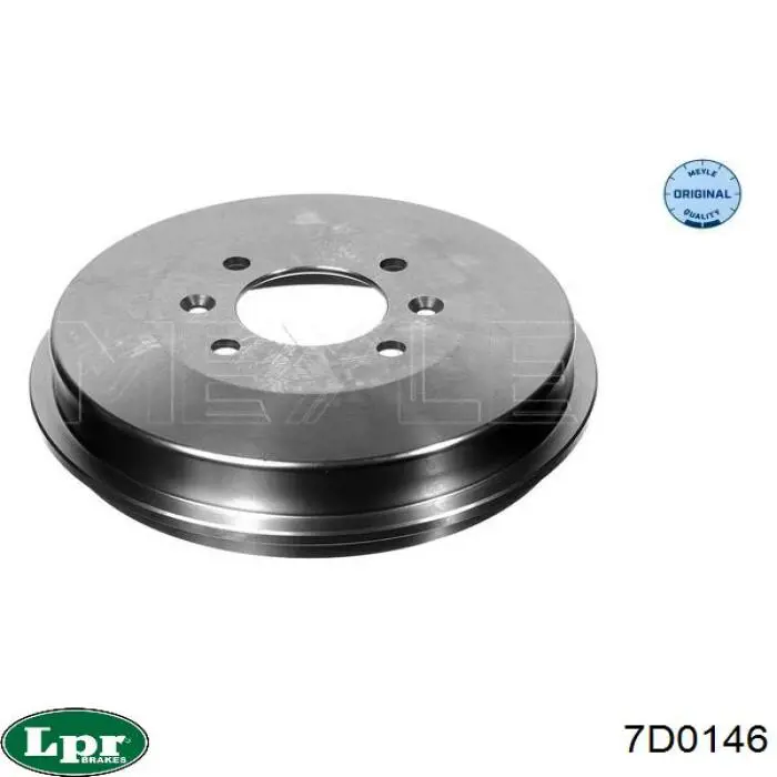 Купить 7D0146 LPR Тормозной барабан