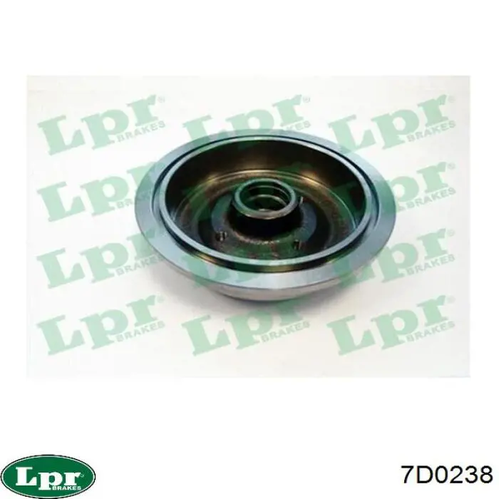 7D0238 LPR Тормозной барабан