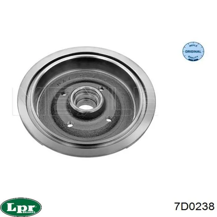 Барабан тормозной задний LPR 7D0238 цена, от 39.04 USD