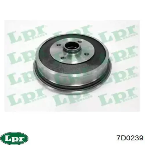 Тормозной барабан 7D0239 LPR