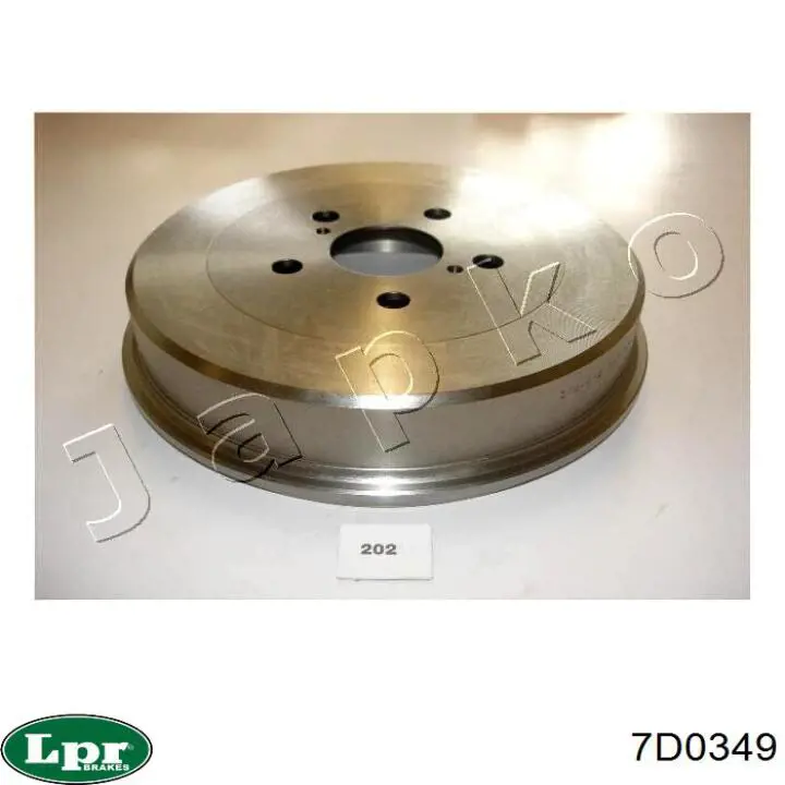 Барабан тормозной задний LPR 7D0349 цена, от 33.67 USD