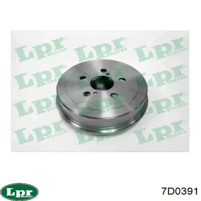 Тормозной барабан 7D0391 LPR