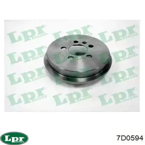 Тормозной барабан 7D0594 LPR