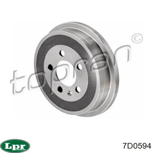 Барабан тормозной задний LPR 7D0594 цена, от 22.18 USD