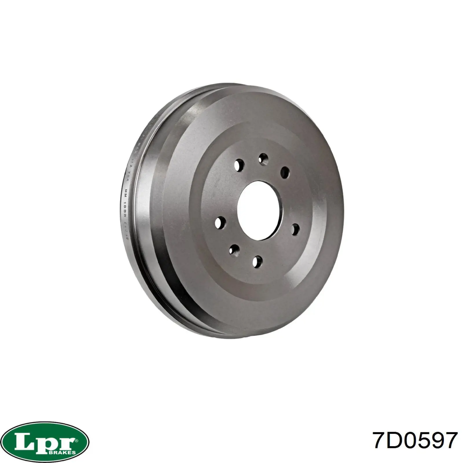 Тормозной барабан 7D0597 LPR