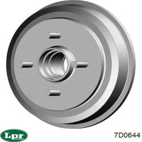 Купить 7D0644 LPR Тормозной барабан