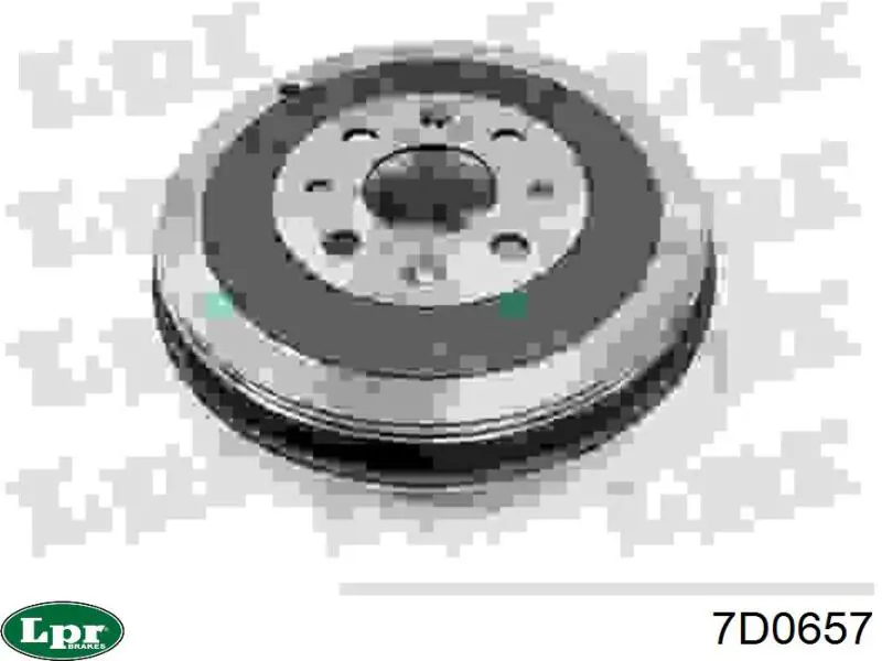 Тормозной барабан 7D0657 LPR