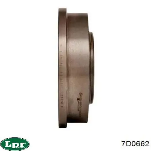 Тормозной барабан 7D0662 LPR