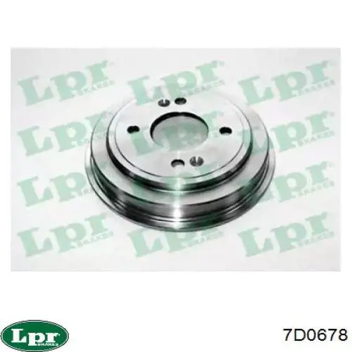 7D0678 LPR Тормозной барабан
