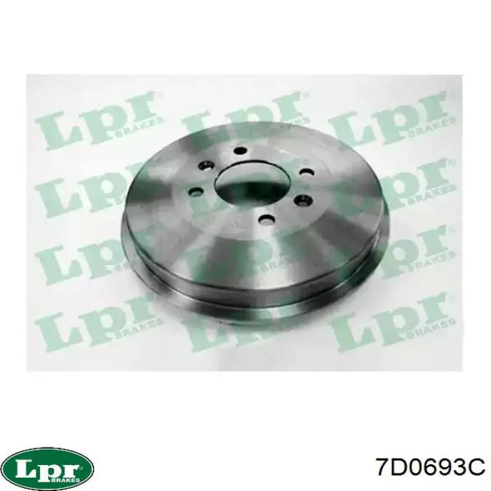 Купить 7D0693C LPR Тормозной барабан