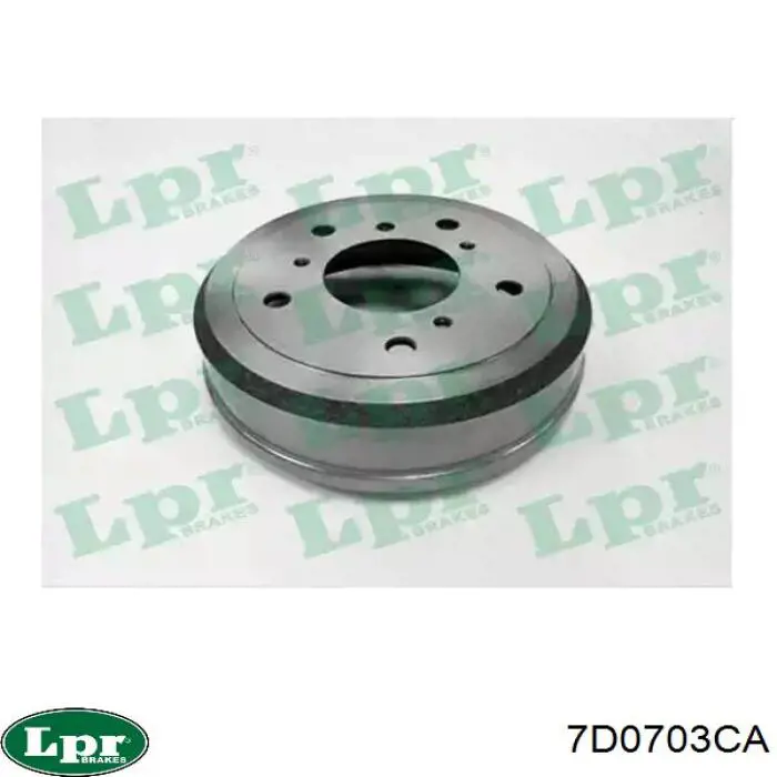 Купить 7D0703CA LPR Тормозной барабан