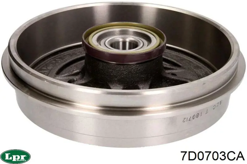 Барабан тормозной задний LPR 7D0703CA цена, от 72.99 USD