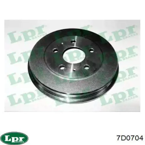 7D0704 LPR Тормозной барабан