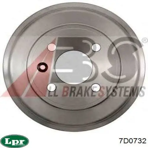 Тормозной барабан 7D0732 LPR
