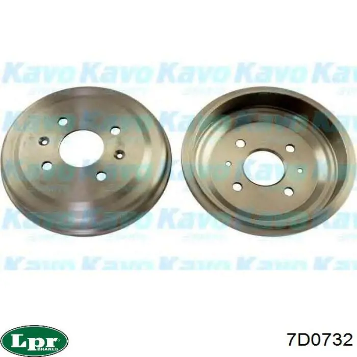Купить 7D0732 LPR Тормозной барабан