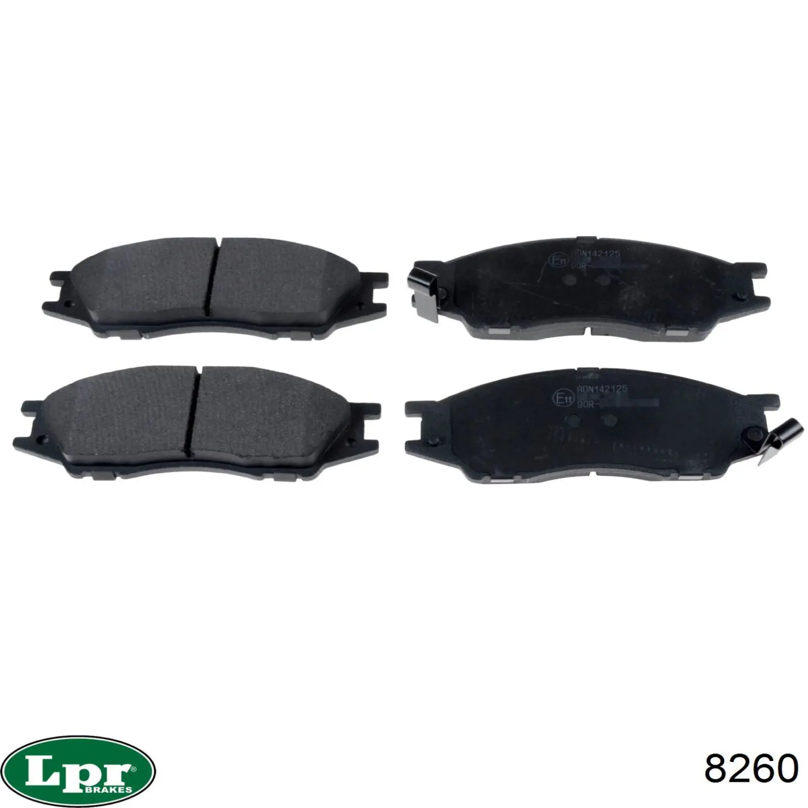 Тормозные колодки стояночного тормоза LPR 8260 цена, от 21.14 USD