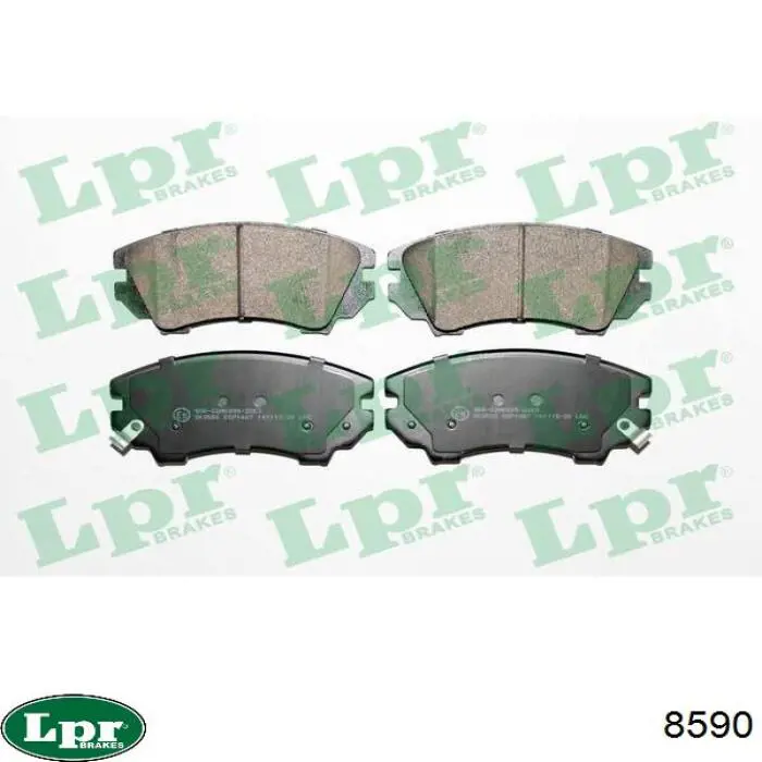 8590 LPR Барабанные тормозные колодки
