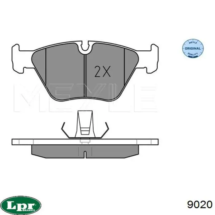 Тормозные колодки стояночного тормоза LPR 9020 цена, от 29.83 USD