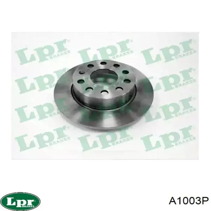 A1003P LPR диск тормозной задний